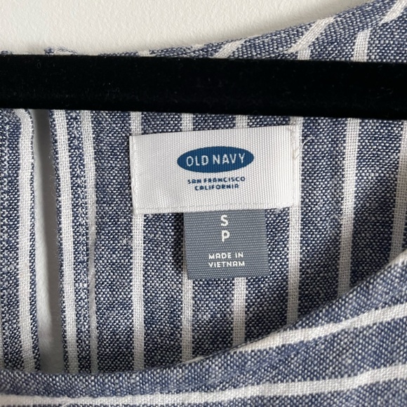 Striped Linen Dress - Picture 3 of 4